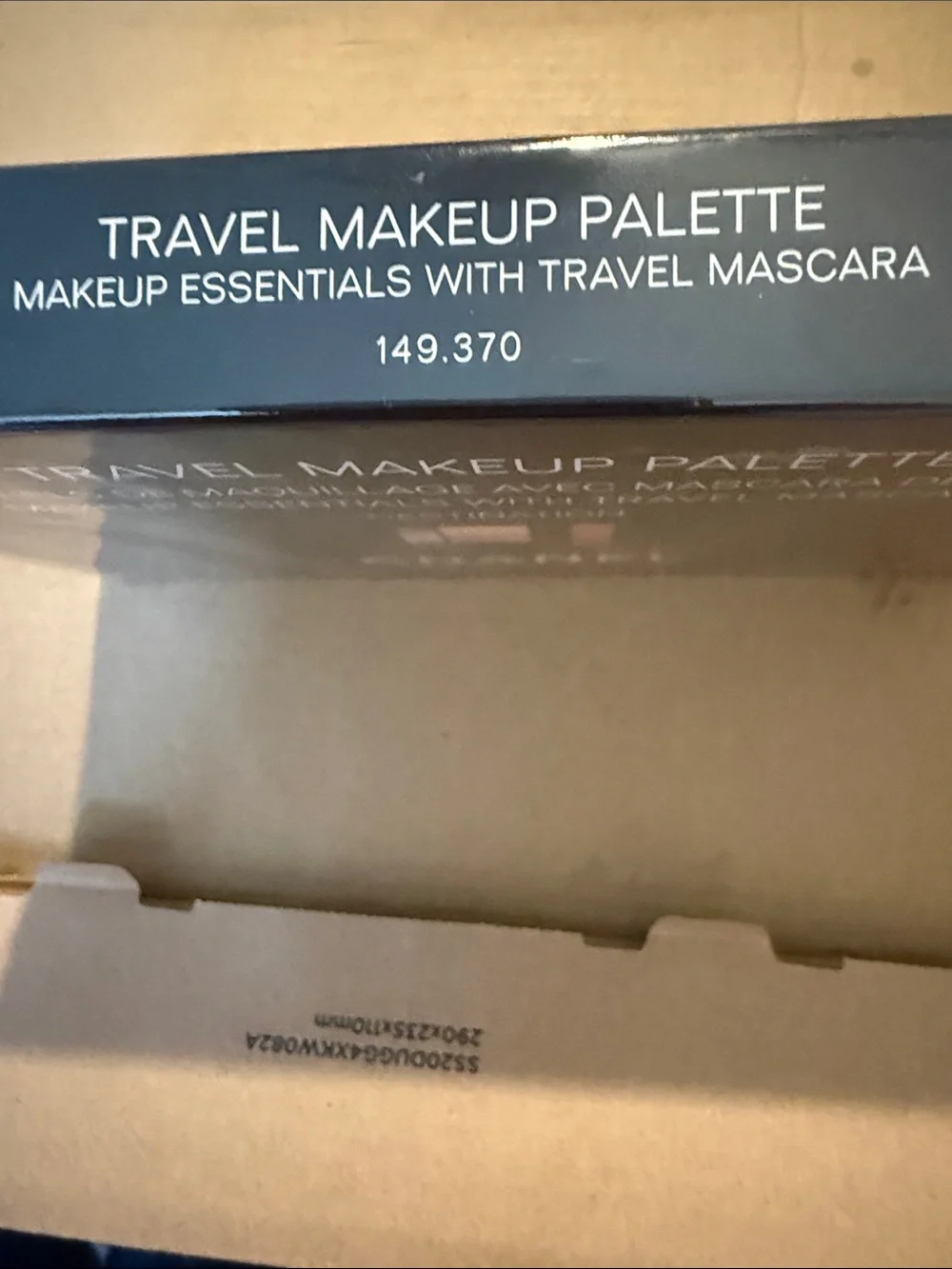 CHANEL Navy Travel Makeup Palette with Pink & Coral Accents